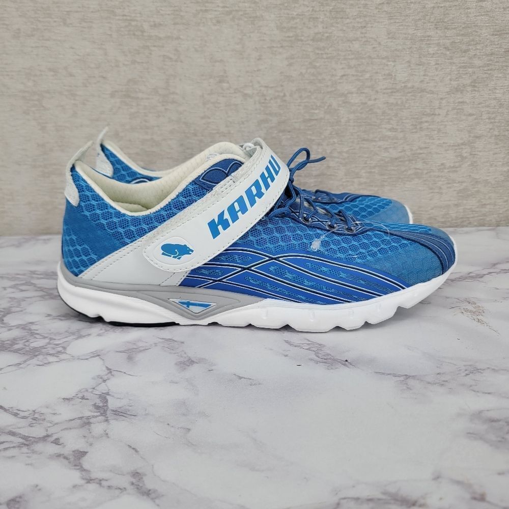 Karhu Flow Tri Finish Blue White Womens Running Sneakers F200130
